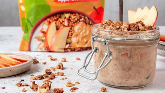 Peanut butter & apple overnight oats