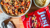 Jewelled Couscous with Maple-Spiced Sweet Potato