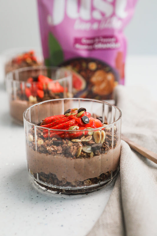 Chocolate Protein Chia Pudding (Meal Prep)