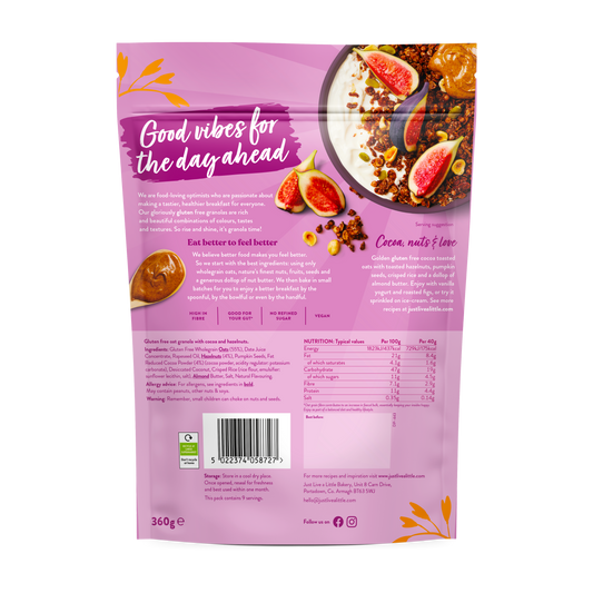 Cocoa & Toasted Hazelnut Granola