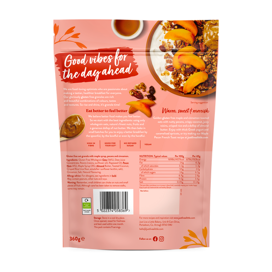 Maple & Toasted Pecan Granola