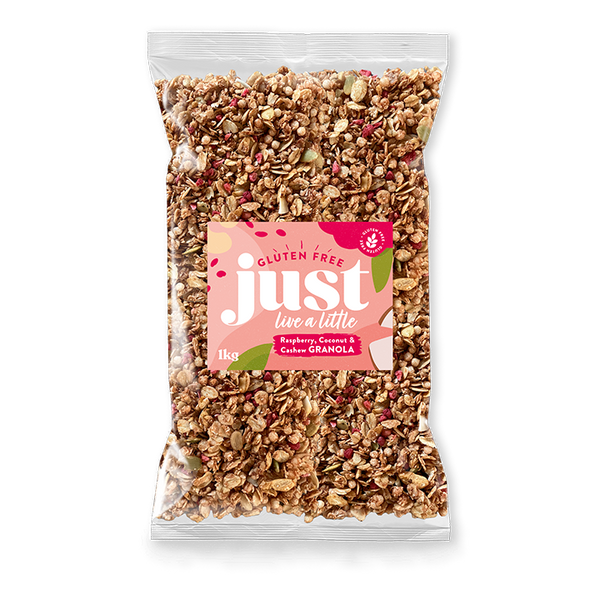 Raspberry, Coconut & Cashew Granola