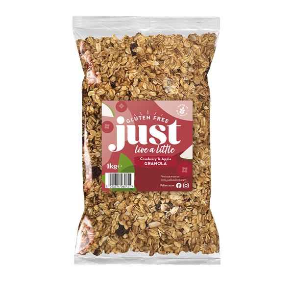 Gluten Free Cranberry & Apple Granola